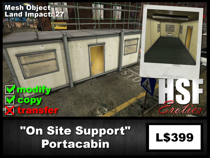 "On Site Support" Portacabin