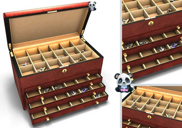 -David Heather-Cufflink Case RARE