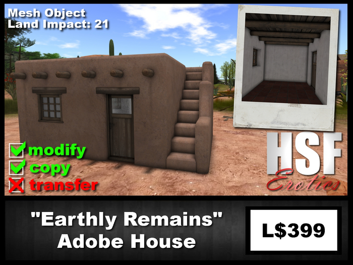 "Earthly Remains" Adobe House