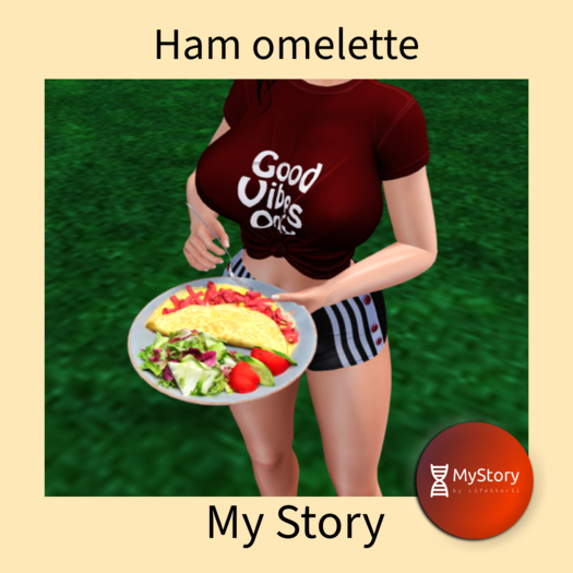 MyStory ham omelette