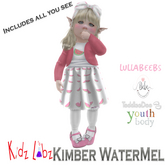 KL Kimber Dress Watermelons Boxed