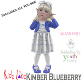 KL Kimber Dress Cherries Boxed