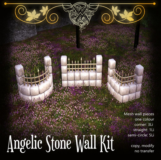 [WM] Angelic Stone Wall Kit 