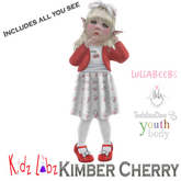 KL Kimber Dress Blueberries Boxed