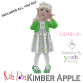 KL Kimber Dress Apple Boxed