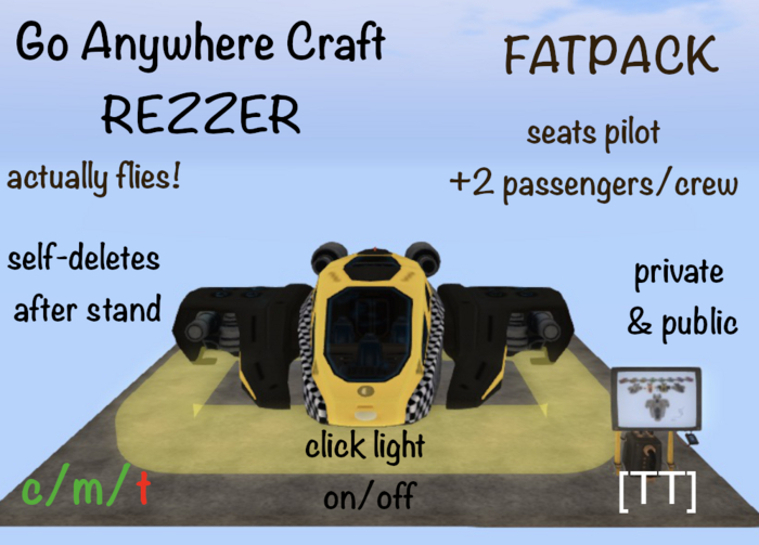 [TT] * SSCRPG Silent Go Anywhere Craft Rezzer - FATPACK *