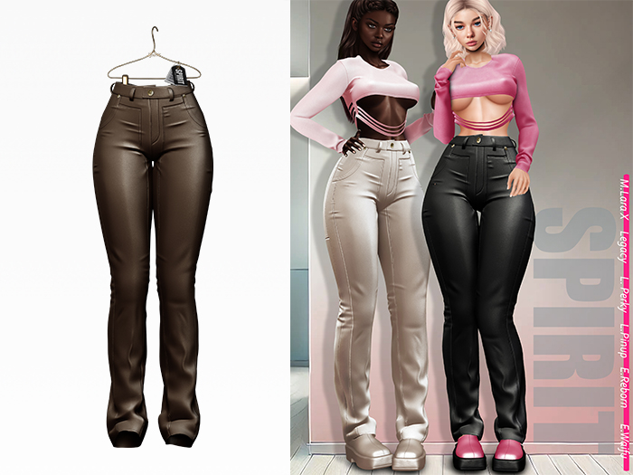 SPIRIT - Angelica pants [CHOCOLATE]