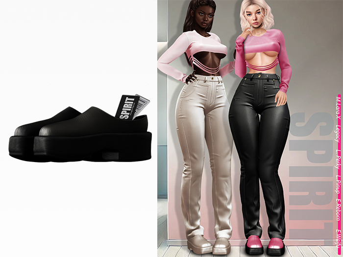 SPIRIT - Angelica shoes [BLACK]