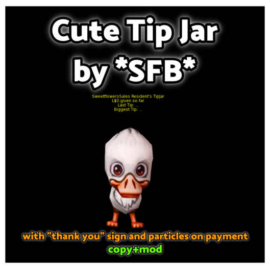 Cute Tip Jar - Use for everyhting