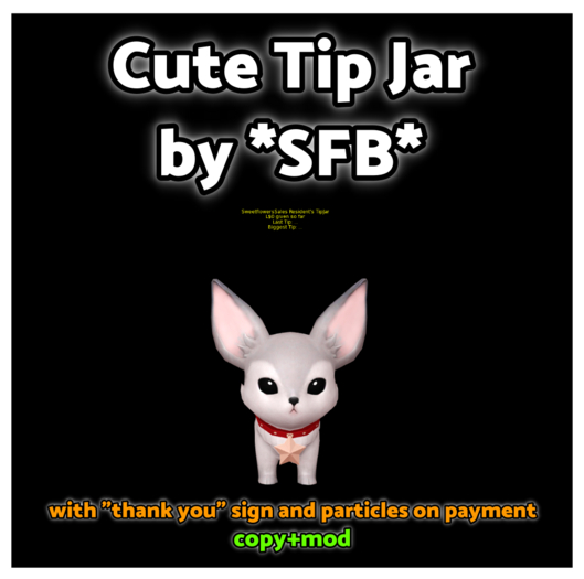 Cute Tip Jar - Use for everyhting