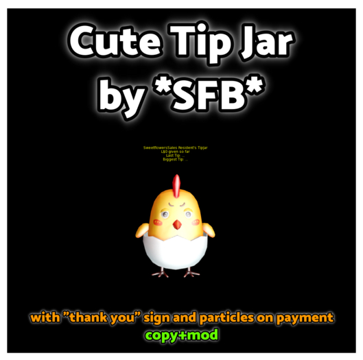 Cute Tip Jar - Use for everyhting