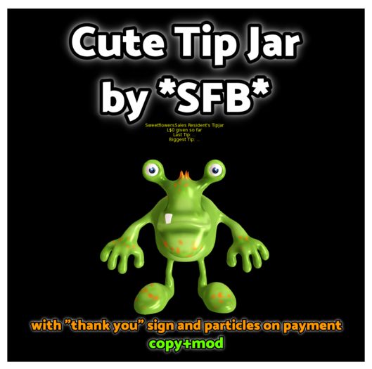 Cute Tip Jar - Use for everyhting