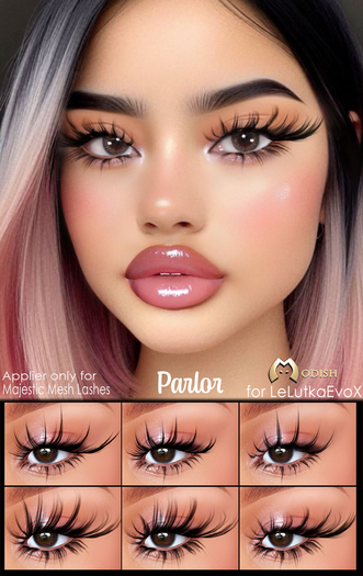 ::Modish:: [Demo] Parlor -Lashes Aplier and Lips (LelutkaEvoX)