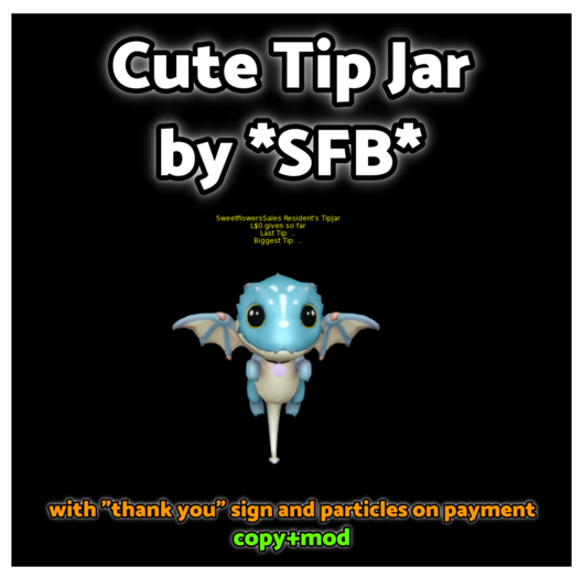 Cute Tip Jar - Use for everyhting