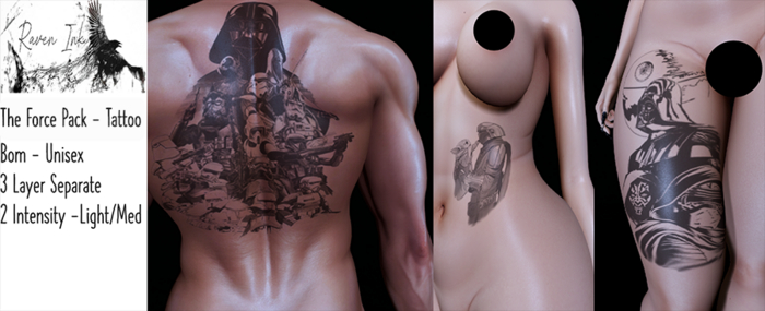 .:RaVen Ink:. The Force Pack