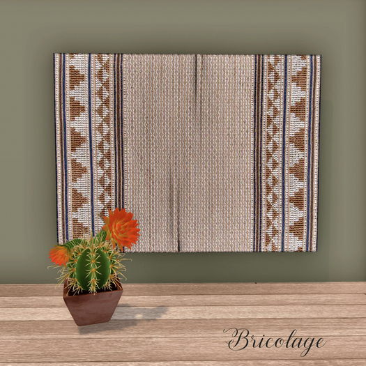 Bricolage Georgia Rug & Cactus