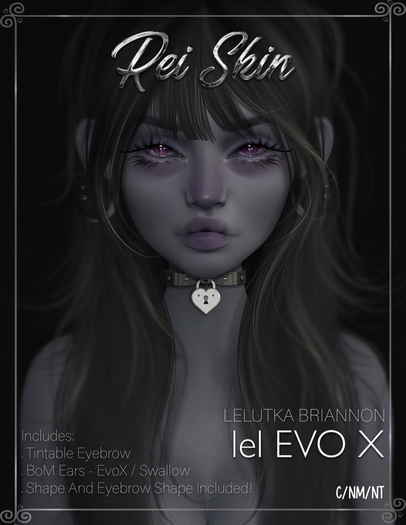 {NecroNoir} Rei Skin - Fantasy - EvoX - FATPACK