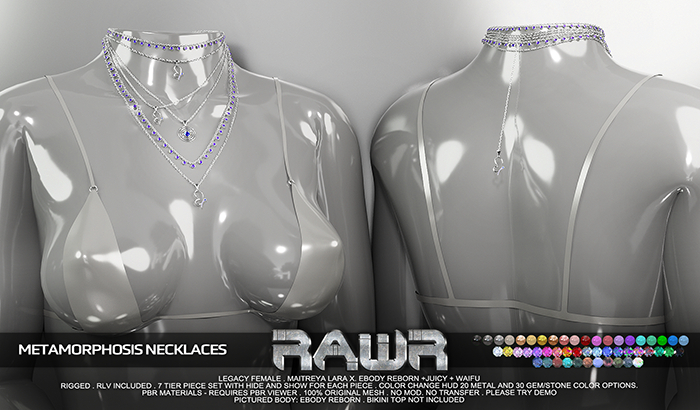 RAWR! Metamorphosis Necklace DEMO (add me)
