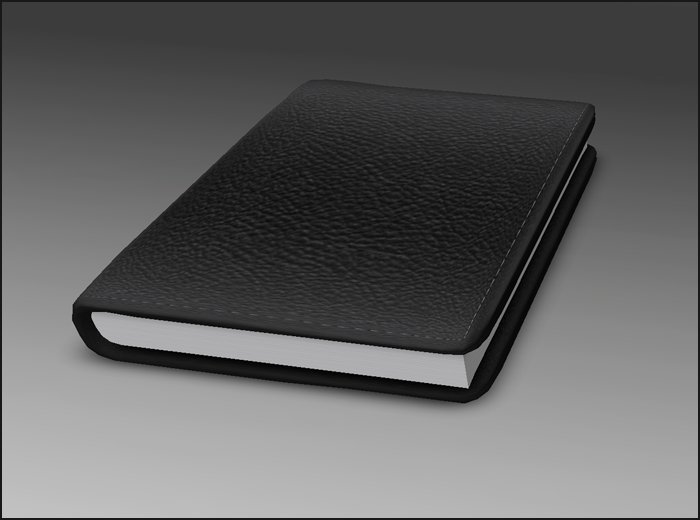 [ kunst ] - Diary / black leather