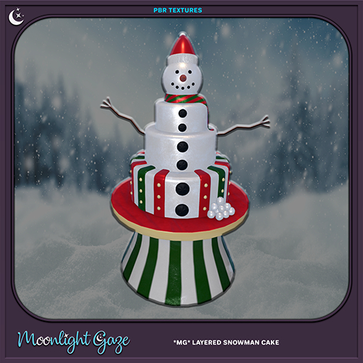 *MG* Layered Snowman Cake (ADD)