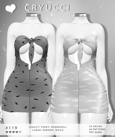 Cryucci #119 DRESS DEMO
