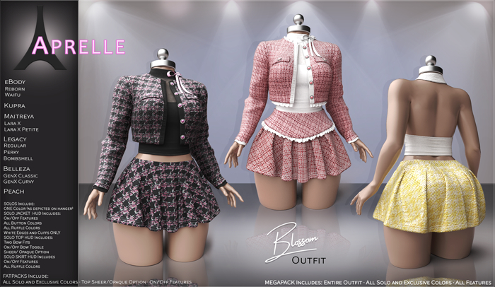 aprelle blossom jacket FATPACK