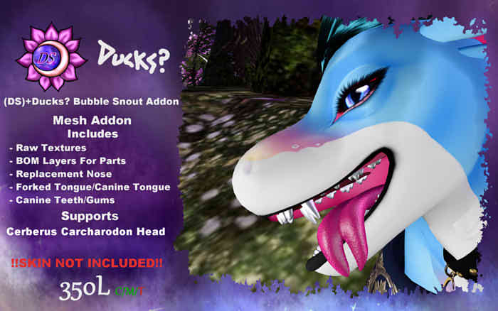 (DS)+Ducks? Carcharodon Bubble Snout Addon