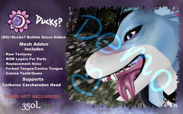(DS)+Ducks? Carcharodon Bubble Snout Addon DEMO