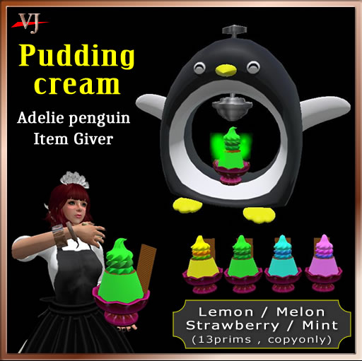 pudding cream (Adeliae)