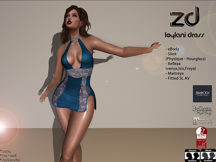*ZD* Leylani Dress