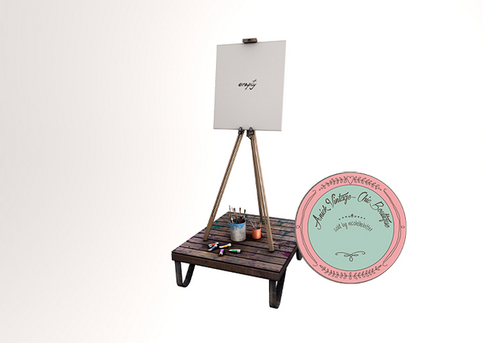 HIDEKI - Artist Canvas on Cart