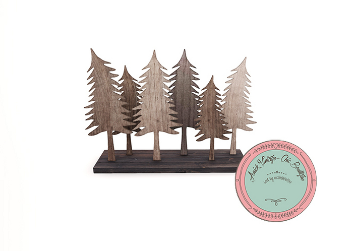 Hideki - Wooden Pine Trees