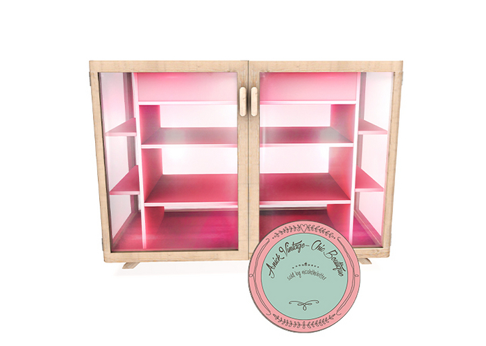 ionic : Small Pink Cabinet