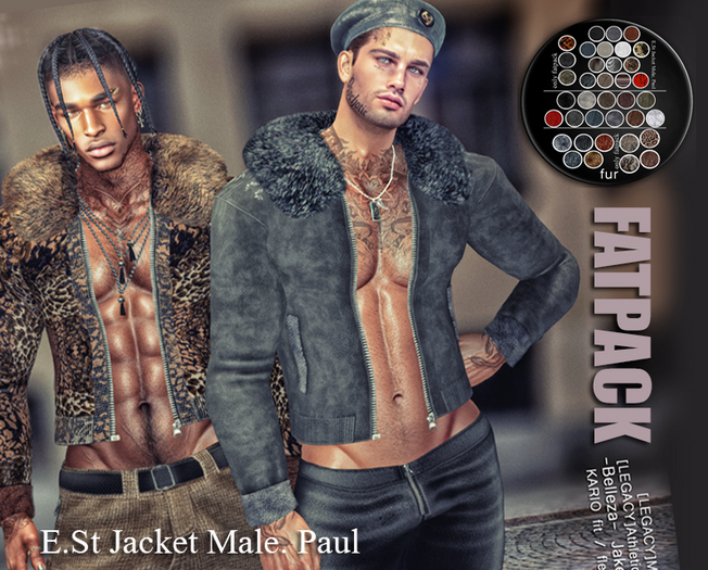 E.St Jacket Male. Paul Fatpack