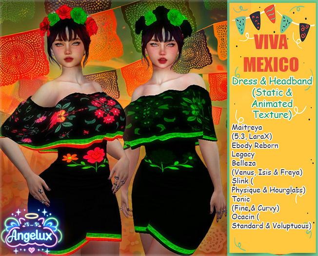 *Angelux* Viva Mexico Outfit