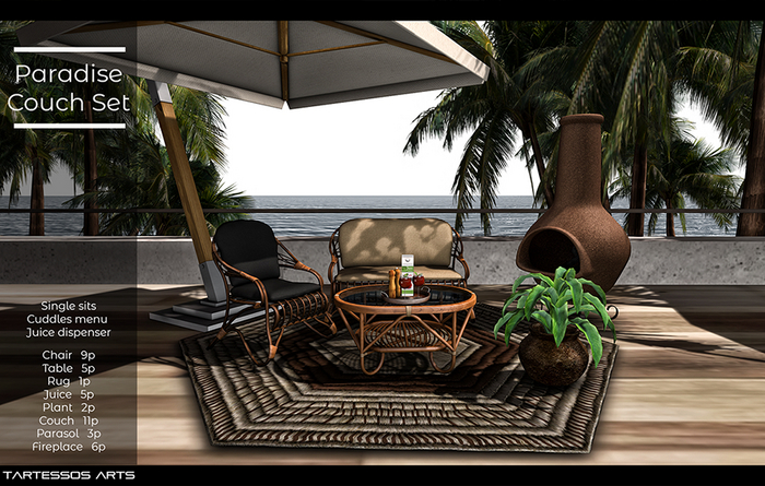 ::TA Paradise Couch Set - Copy