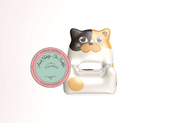 [HD]Inflatable chair -(5:cat-calico