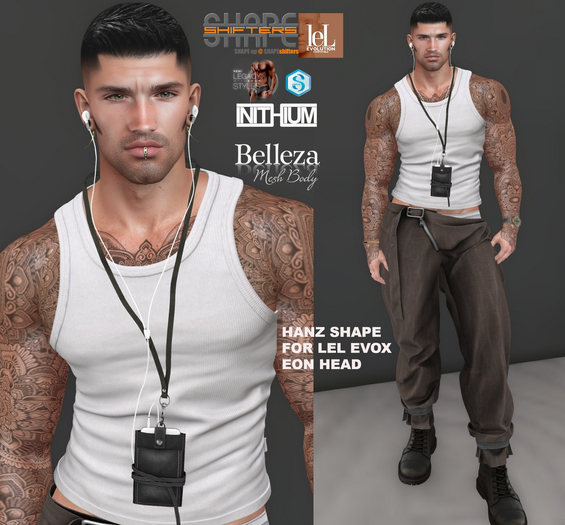 [SHAPEshifters] HANZ SHAPE FOR LEL EVOX EON  HEAD INCL KARIOS 