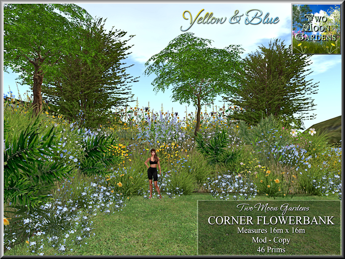 Garden Flower Bank