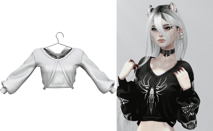 [DumDum] Ashe Top - White