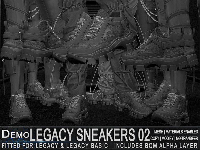 DEMO - ZED 6x Legacy Sneakers 02 - Male