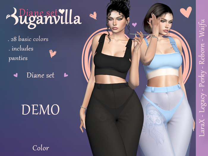 Buganvilla - Diane set - DEMO