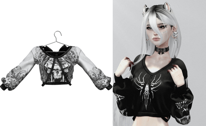 Second Life Marketplace - [DumDum] Ashe Top - Devour