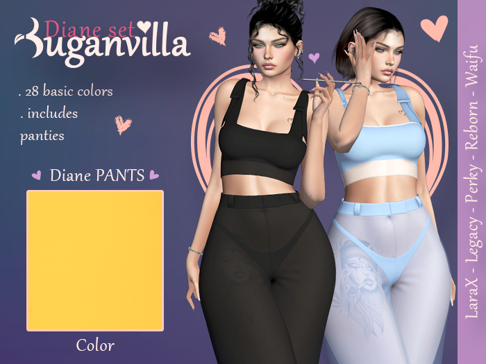 Buganvilla - Diane pants - C5