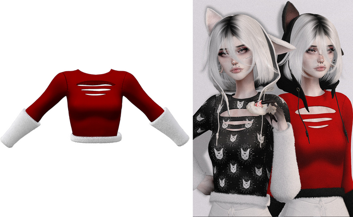 [DumDum] Victoria Top - Red