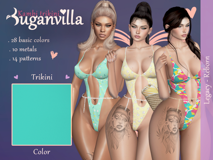 Buganvilla - Kambi trikini - C7