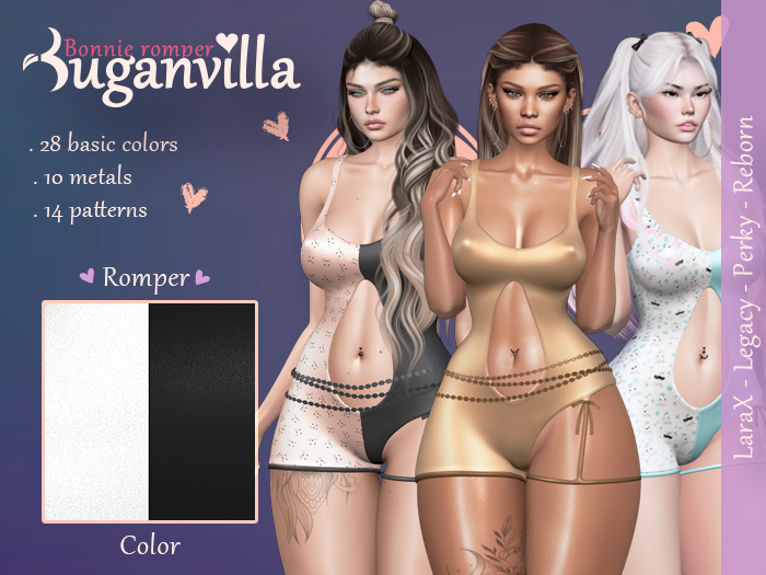 Buganvilla - Bonnie romper - C1