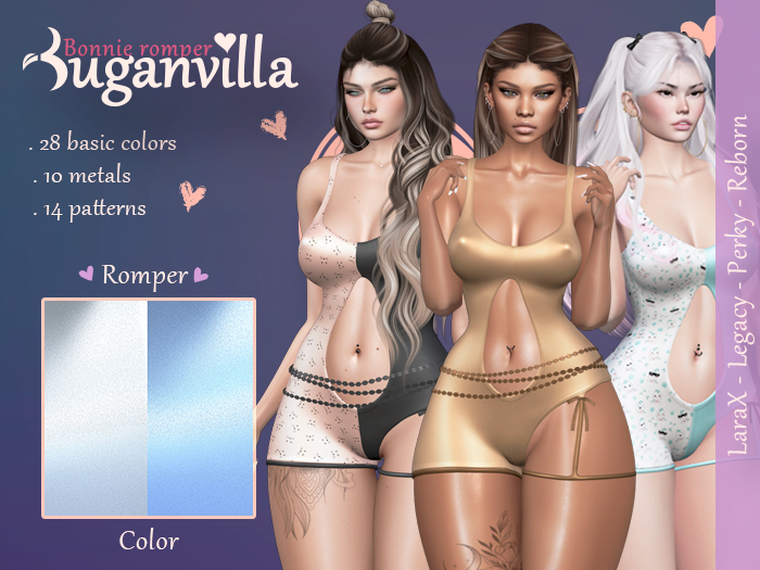 Buganvilla - Bonnie romper - C4