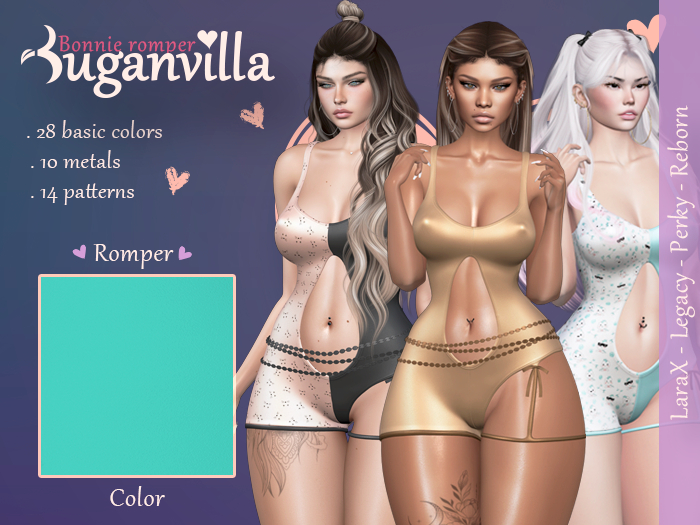 Buganvilla - Bonnie romper - C9