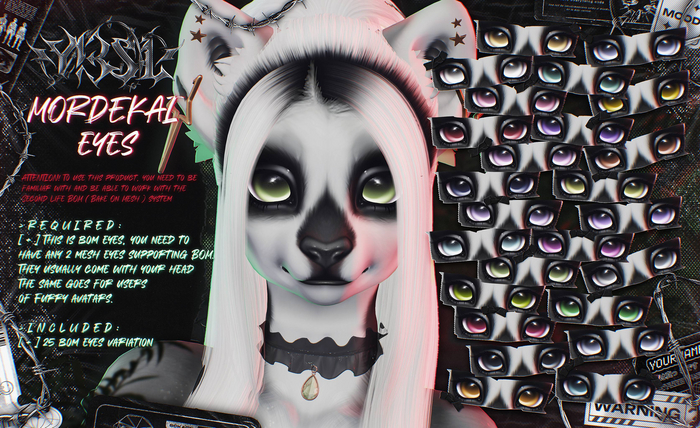 #Y!3Sl : MORDEKAI EYES  [ BOM ]